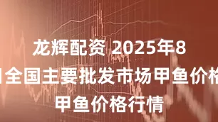 龙辉配资 2025年8月1日全国主要批发市场甲鱼价格行情